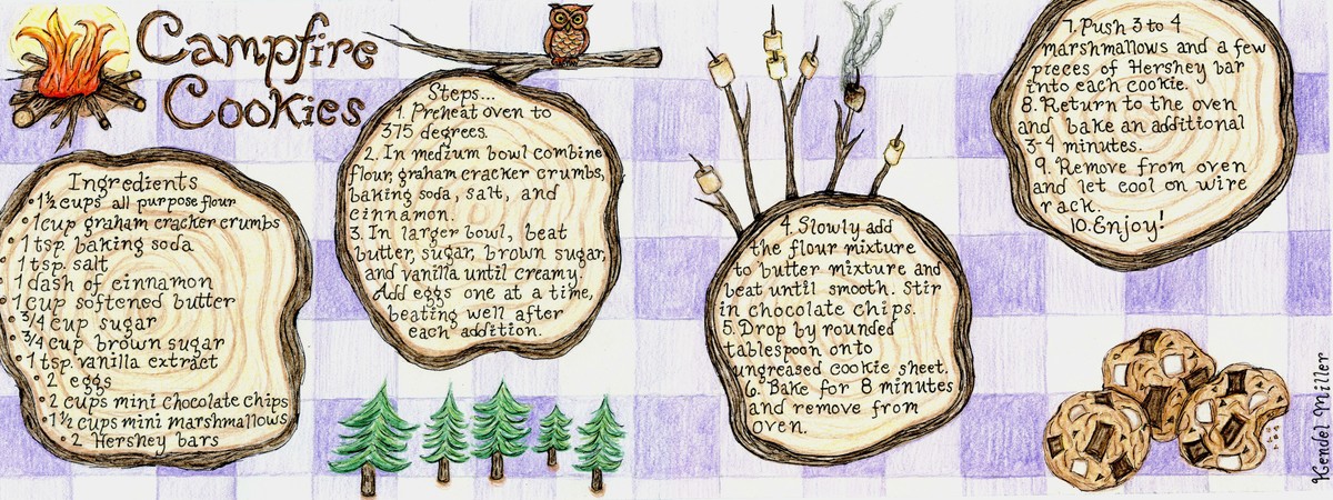Campfire Cookies by Kendel Miller