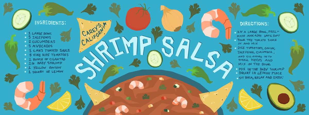 Carey's California Shrimp Salsa by Danielle Carey