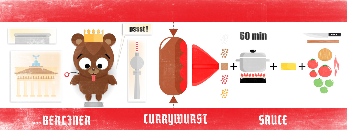 Secret Berliner Currywurst Sauce by TipTopTap Design