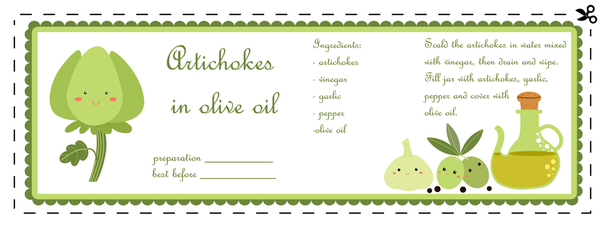 Artichokes in Olive Oil by Angela Sbandelli
