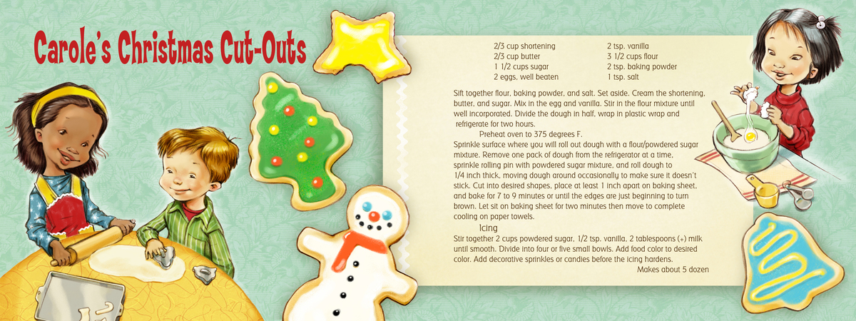 Carole's Christmas Cut-Outs by Karen Lee