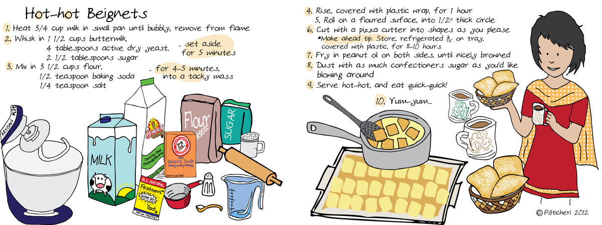 Hot Hot Beignets! by Deepa Pâticheri