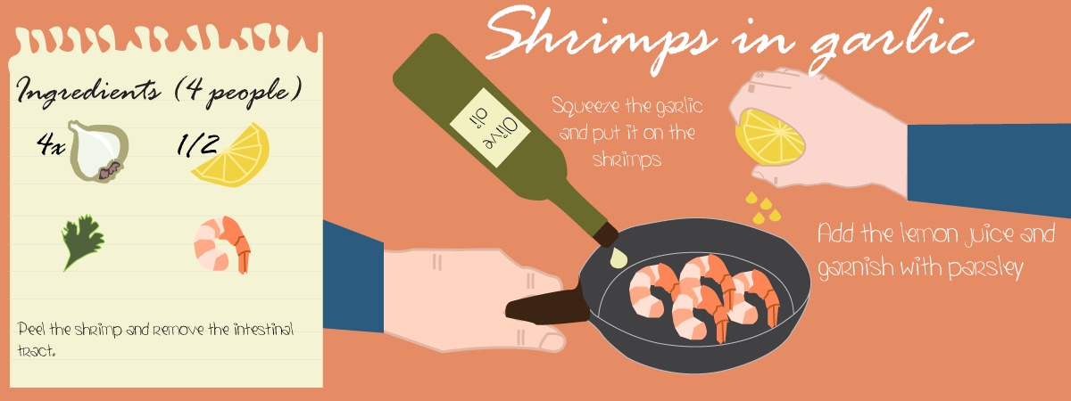 Shrimp with Garlic by Freya Van Daele