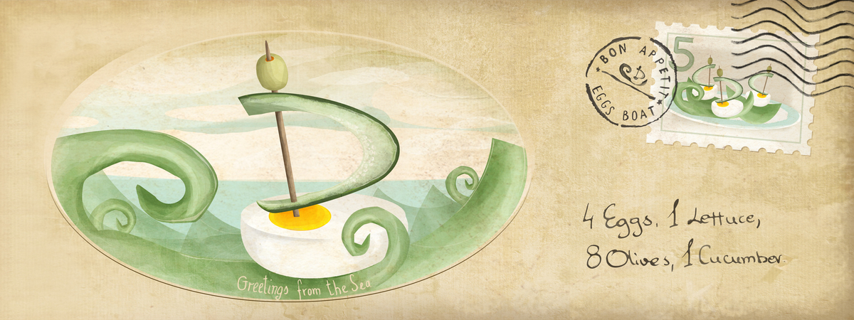 Little Eggs Boat by Patrycja Wróbel