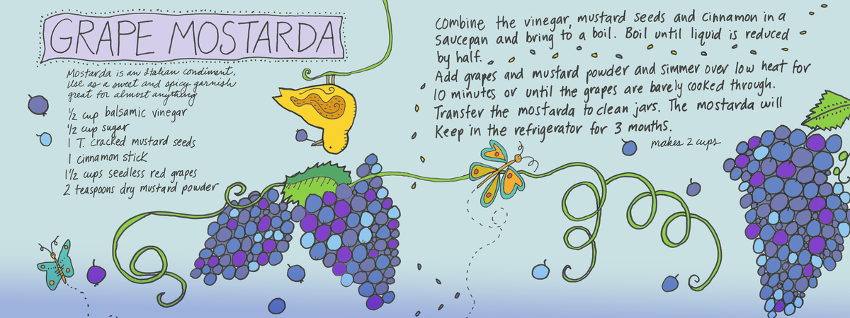 Grape Mostarda by Brooke Albrecht