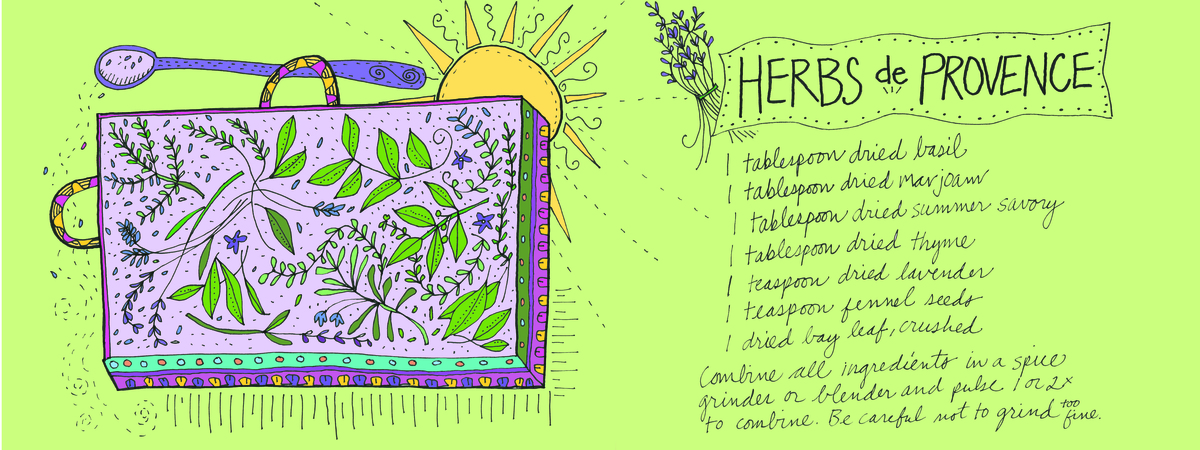 Herbs de provence by Brooke Albrecht