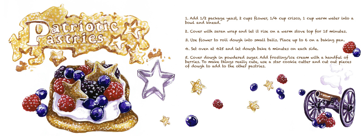 Patriotic Pastries by Heather Sisson