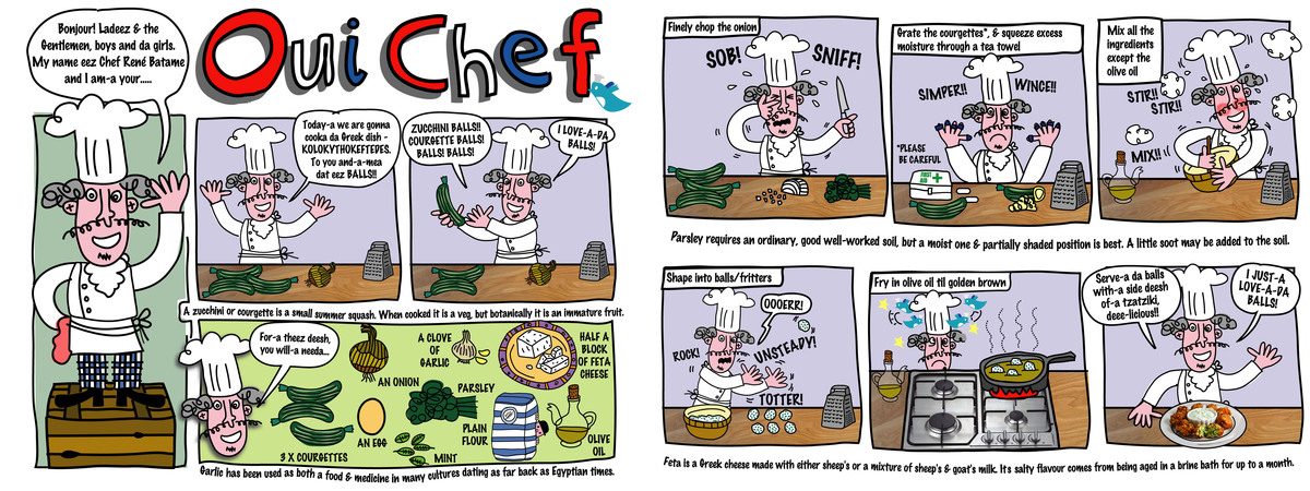 Oui Chef by Tartan Baffies