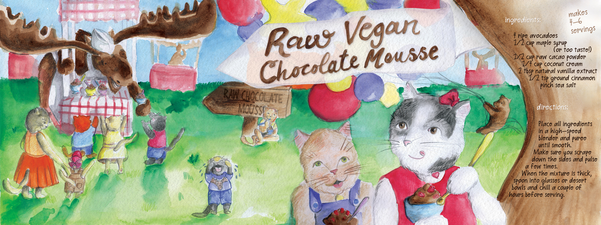 Raw Vegan Chocolate Mousse by Valan Mavroudis