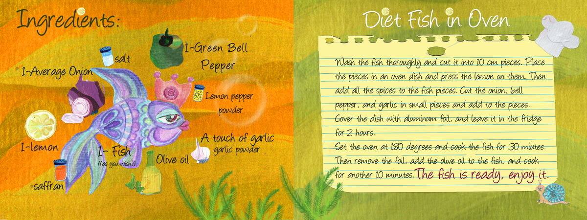 Diet Fish in Oven by Golnaz Vala