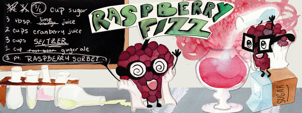 Raspberry Fizz by Jennifer Koudelka