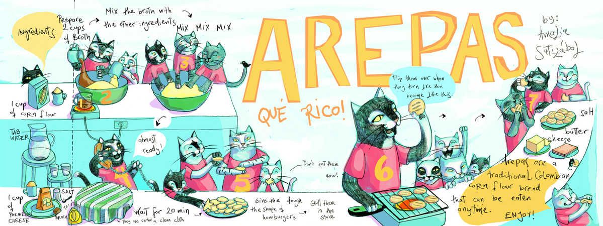 Arepas by Amalia Satizábal