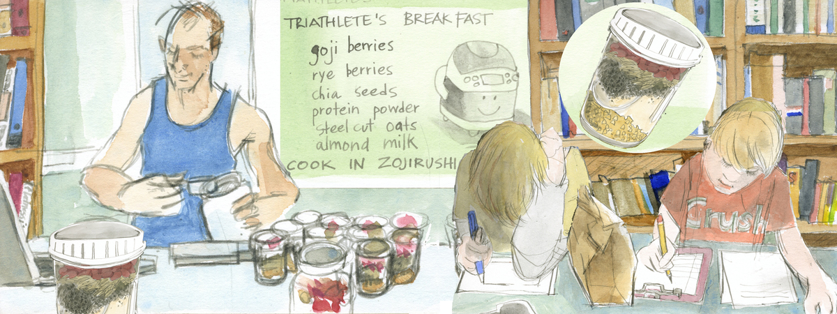 Triathlete's Breakfast Oatmeal by Beth Castle Lovell