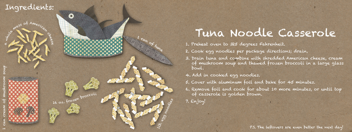 Tuna Noodle Casserole by Bailey Baleno