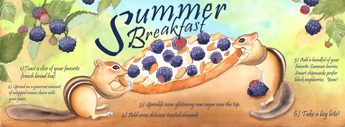 Summer Breakfast by Sharon Wagner