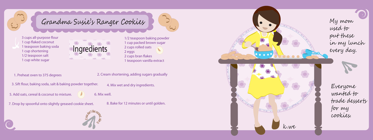 Grandma Susie's Ranger Cookies by K. We