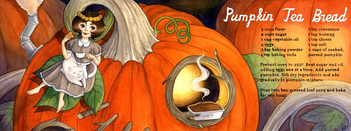 Pumpkin Tea Bread by Shannon Knight