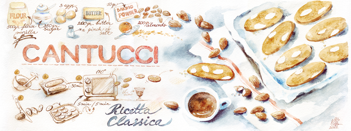 Italian Biscotti by Aliona Bereghici