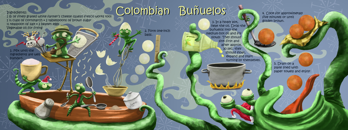 Columbian Buñuelos by Marcela Vargas Vargas bunuelos 300