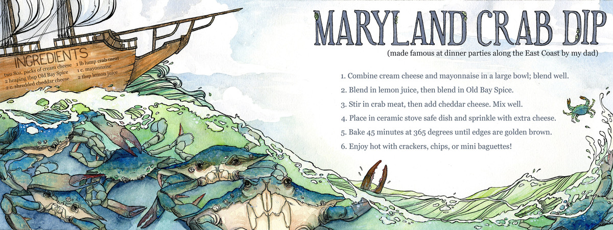 Maryland Crab Dip by Erin McManness