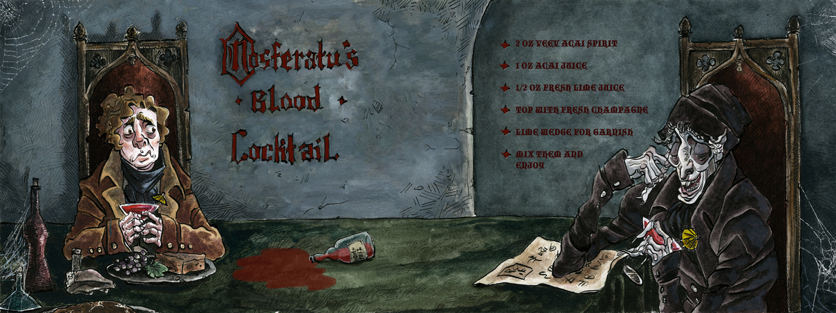 Nosferatu's Blood Cocktail by Amy Scott