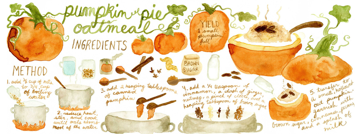 Pumpkin Pie Oatmeal by Ashleigh Green