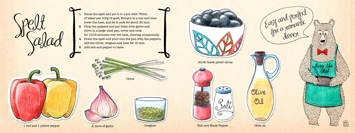 Spelt Salad by Dany Di Gennaro