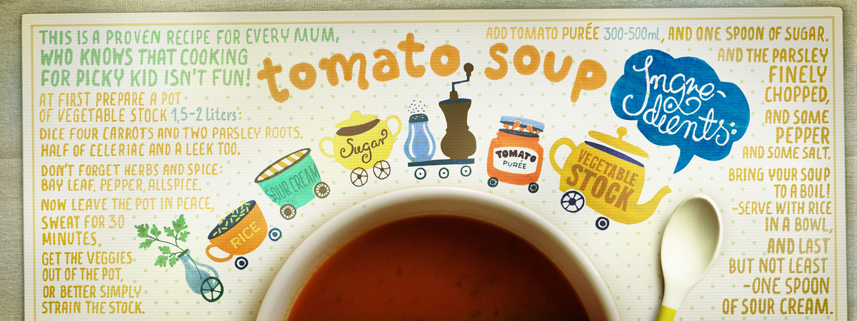 Tomato Soup by Małgorzata Lewandowska-Zych