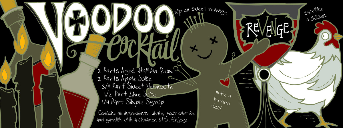 Voodoo Cocktail by Lisa Graves