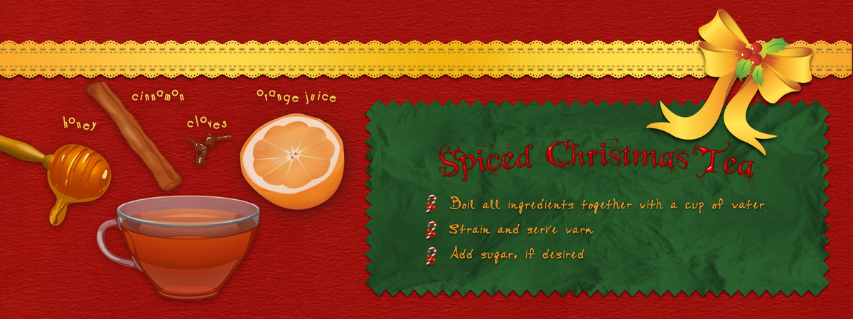 Spiced Christmas Tea by Leony Santoso