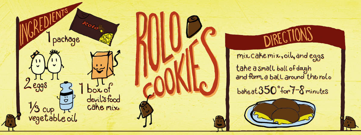 Rolo Cookie Recipe by Amoreena Messina