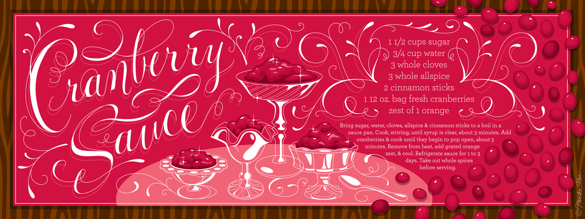 Cranberry Sauce by Monika Roe