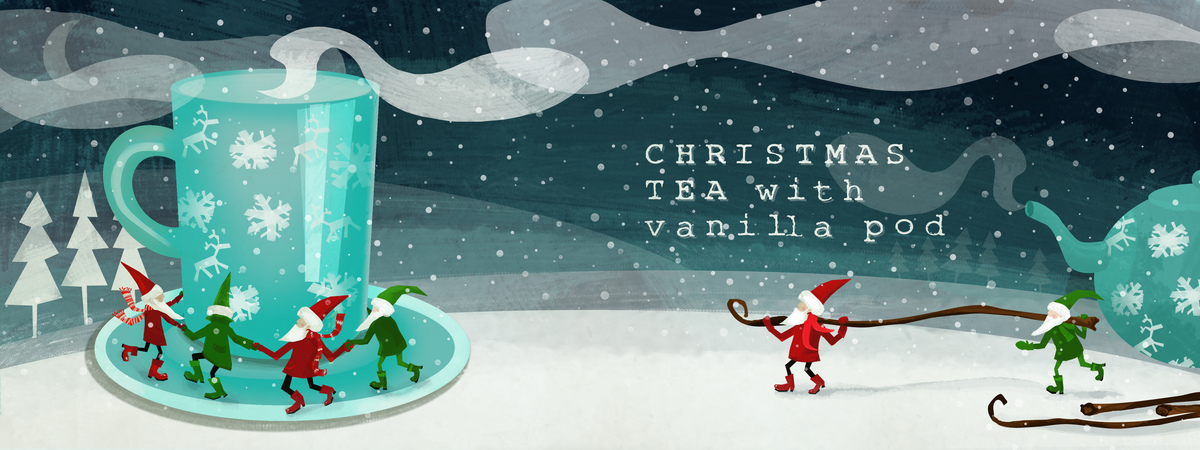 Christmas Tea With Vanilla Pod by Patrycja Wróbel