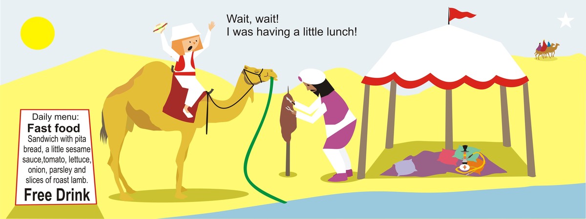 Fast Food in the Desert by María Belén De Rienzo