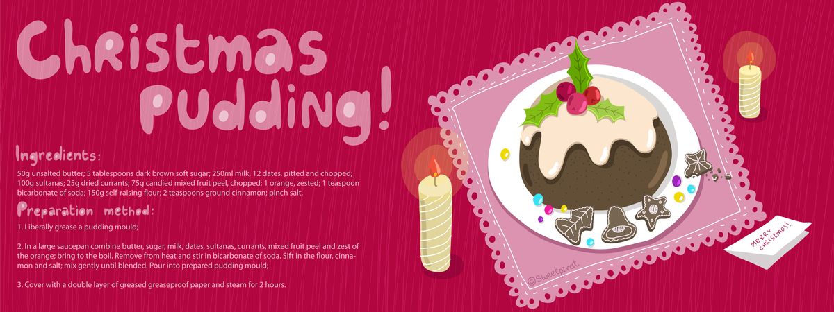 Christmas Pudding by Alena Sweetpirat