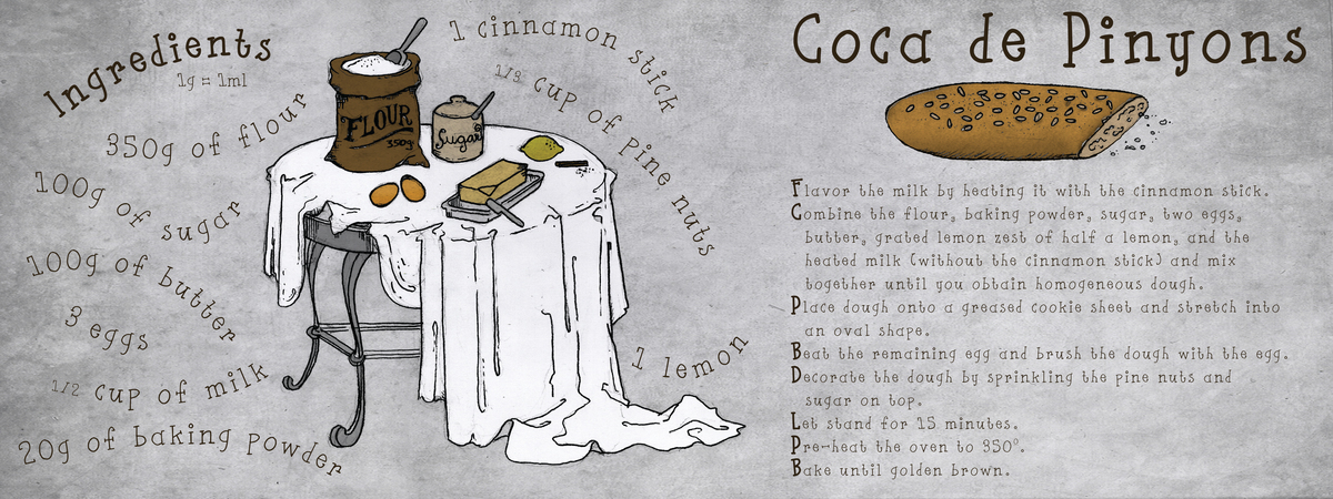Coca de Pinyons by Jordi Sabaté