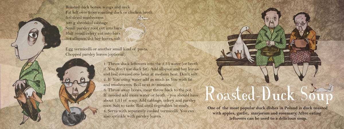 Roasted-Duck Soup by Paulina Wyrt