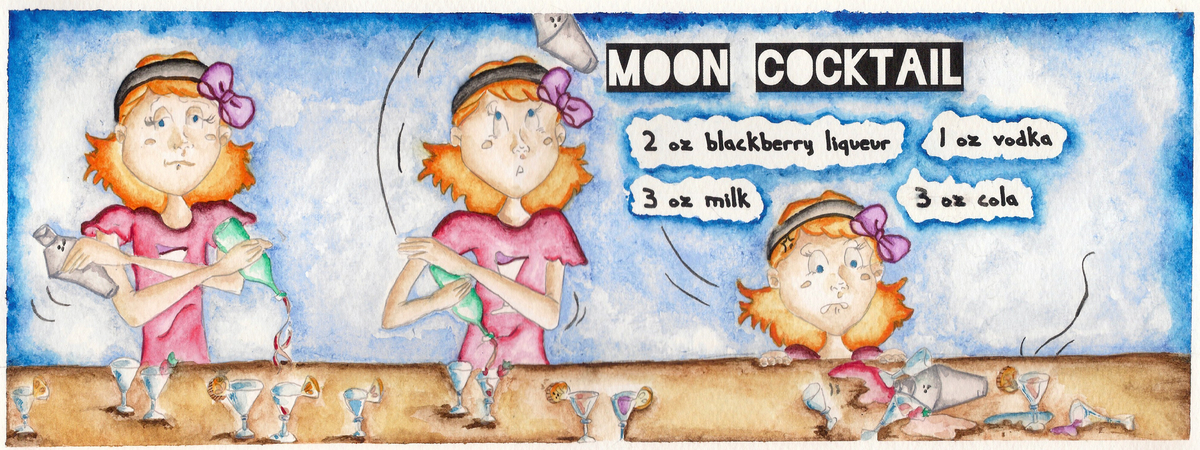 Moon Cocktail by Giuseppina Fiorino