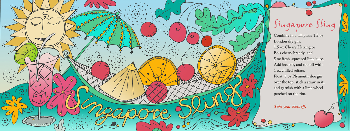 Singapore Sling by Brooke Albrecht