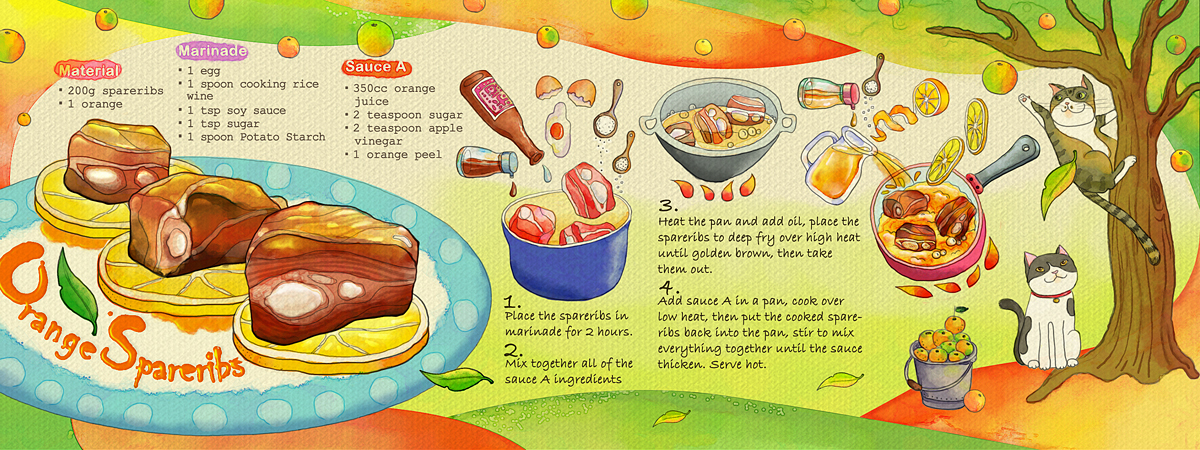 Orange Spareribs by lovelovinghome 戀戀家 002 ..