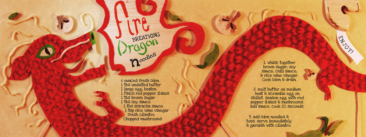 Fire-Breathing Dragon Noodles by Vanessa Port