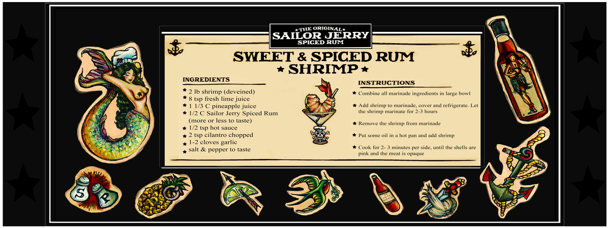 "A Pinch of Sailor Jerry" by Stephanie Herrera
