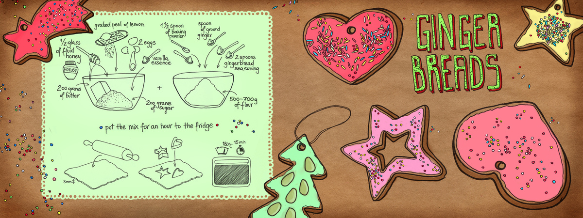 Gingerbreads by Agnieszka Mazur