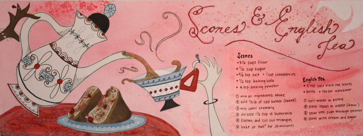 Scones & English Tea by Brittney Sidoti