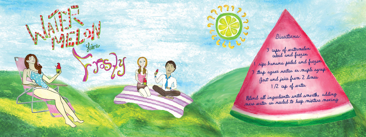 Watermelon Lime Frosty by Allison Krieg
