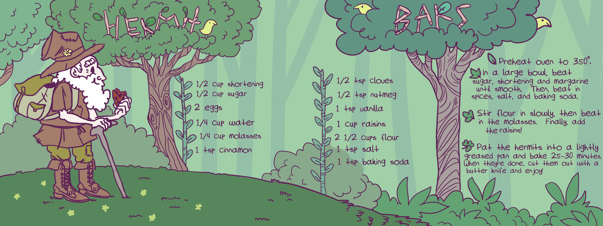 Hermit Bars by Chelsea Canny