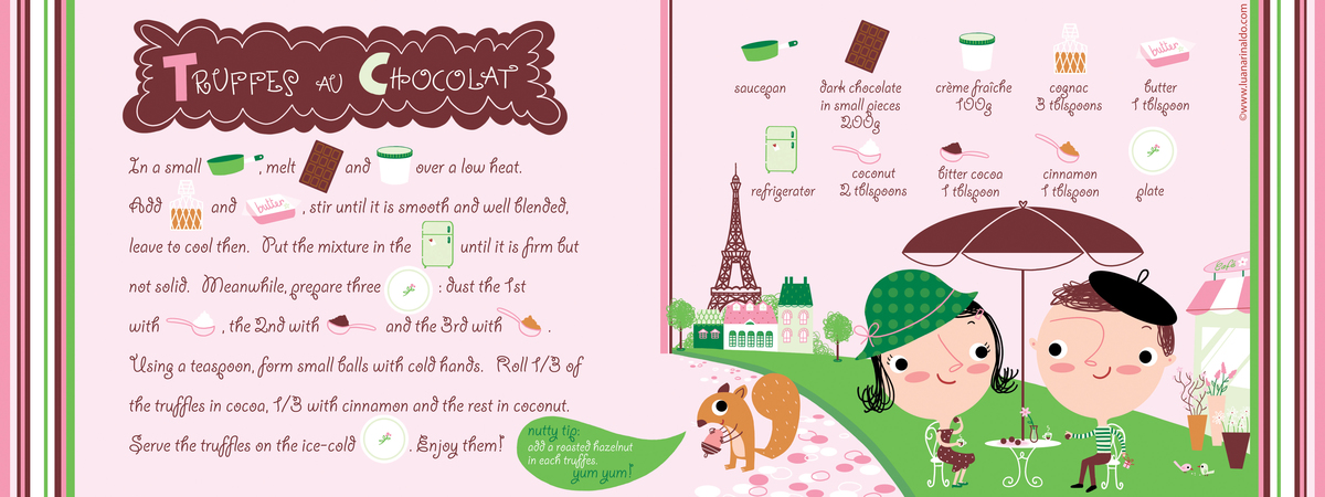 Truffes au Chocolat - Chocolate Truffles by Luana Rinaldo