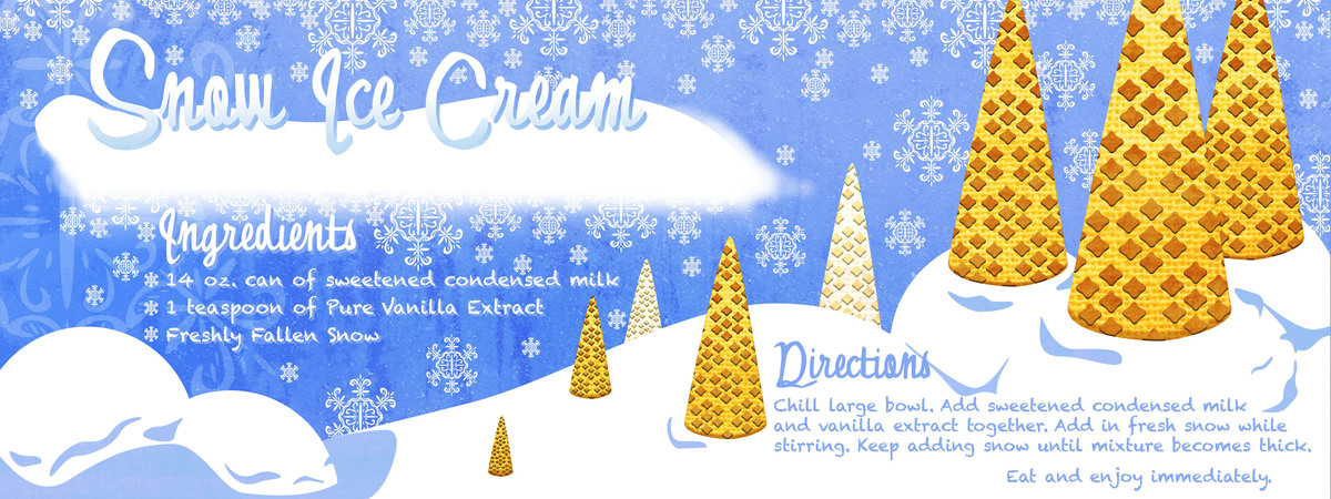 Snow Ice Cream by Lizzie Young