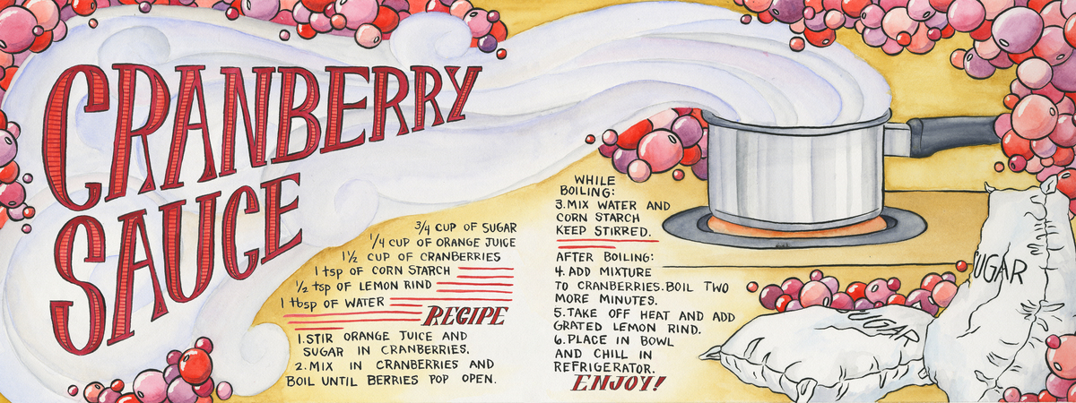 Cranberry Sauce by Morgen Billingslea