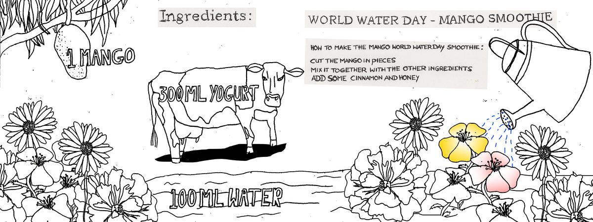 World Water Day smoothie by Charis Felice